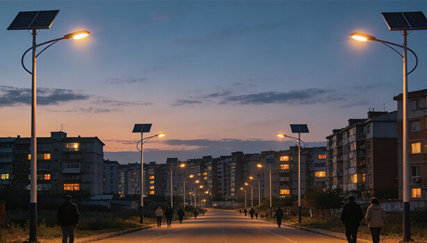 solar street lights